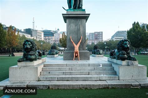 Marisa Papen Nude In In The Streets Of Stockholm Photoshoot Swedish Aznude