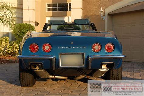 1972 Corvette Convertible Targa Blue