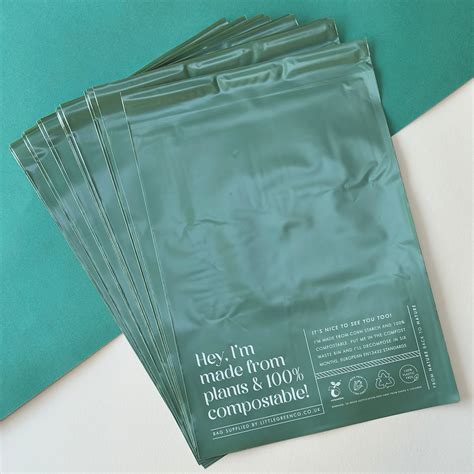 Eco-Friendly | Compostable Mailing bags - 100% cornstarch – littlegreenco
