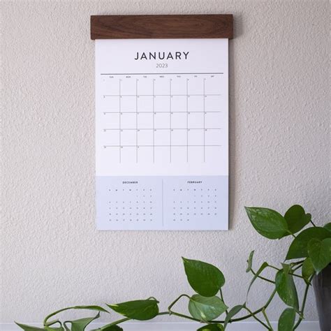 Wall Calendar Holder Etsy