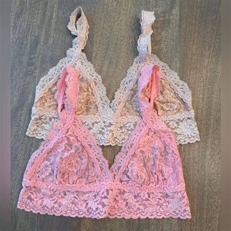 Hanky Panky Intimates Sleepwear Hanky Panky Pink And Nude Lace