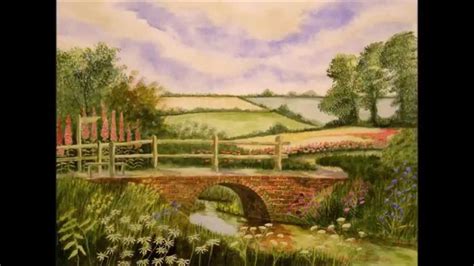 English Countryside Painting at PaintingValley.com | Explore collection ...