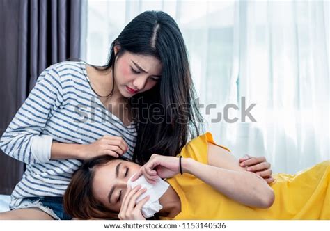 Sad Mother Hugging Lesbian Daughter Royalty Free Images Stock Photos Pictures Shutterstock