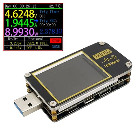USB Tester kiểm tra đa năng FNB48S chính hãng FNIRSI - Nshop