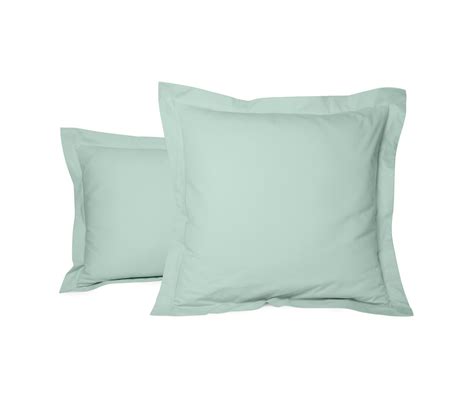 Taie Oreiller Uni Percale De Coton X Cm Vert Mouse Taie D