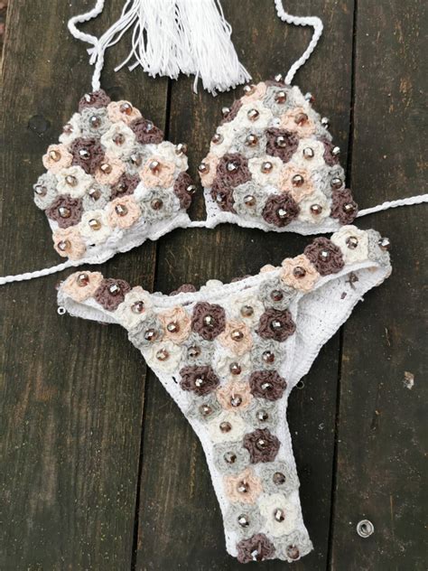 Handmade Kalina Crochet Bikini Swimsuit Etsy