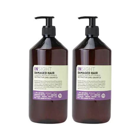 DUO Insight Damaged Hair Restructurizing Shampoo 900ml - Modacapelli Shop