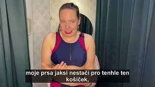 Plavky vrchní díl PANACHE LIMITLESS BALCONY CROP TOP BIKINI ORCHID Caresse BraExpert