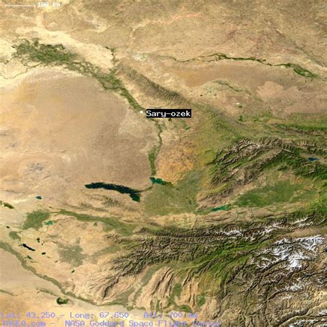 SARY-OZEK KAZAKHSTAN (GENERAL) KAZAKHSTAN Geography Population Map ...