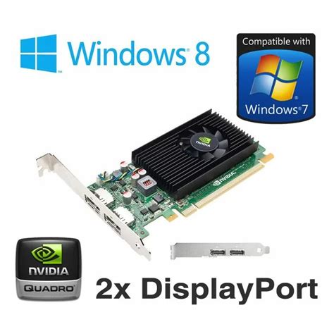 nVidia Quadro NVS 310 512MB PCI Express x16 Dual 2x DisplayPort...
