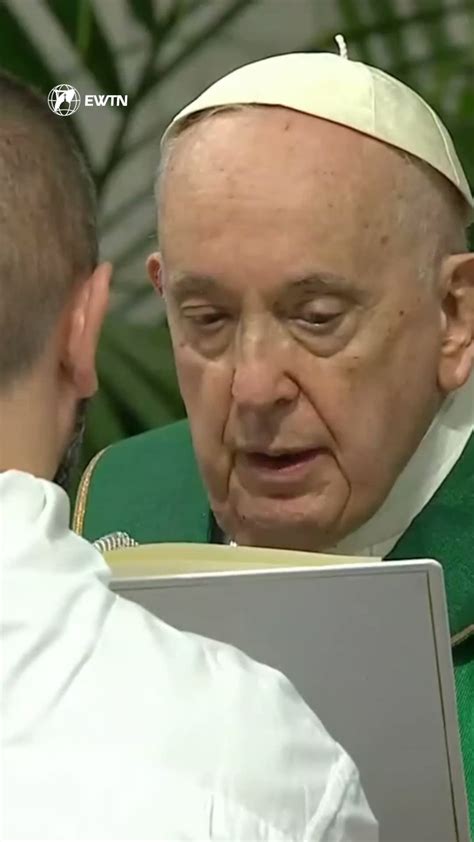 Ewtn Vatican On Twitter Pope Francis Presided Over The Holy Mass From