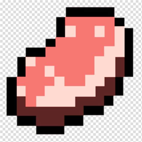 Minecraft Raw Fish Pixel Art