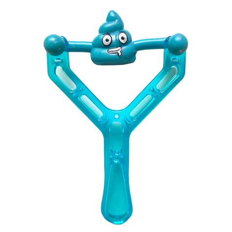 10pack Funny Poop Slingshot Toymini Rubber Slingshot Flying Poop Toys