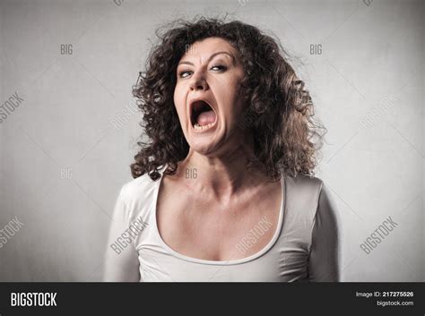 Woman Screaming In Fear