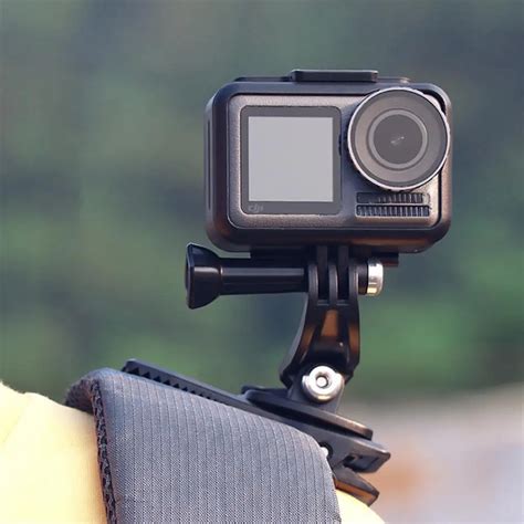 Универсальный вращающийся рюкзак с зажимом для GoPro Hero 8 7 6 5 ...