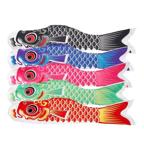 Cm Cm Cm Cm Koi Nobori Carp Wind Socks Koinobori Colorful