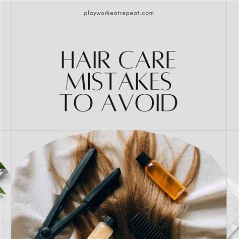 Hair Care Mistakes To Avoid