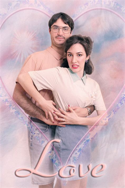 Couple Does 80s Themed Photoshoot To Celebrate Engagement Demilked