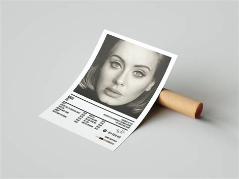 Adele - 25 Poster | Adele Art | 25 Album Cover Poster Designed & Sold ...