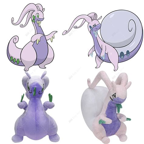 Pokemon Plush Hisuian Goodra Anime Pillow Soft Stuffed Decoration