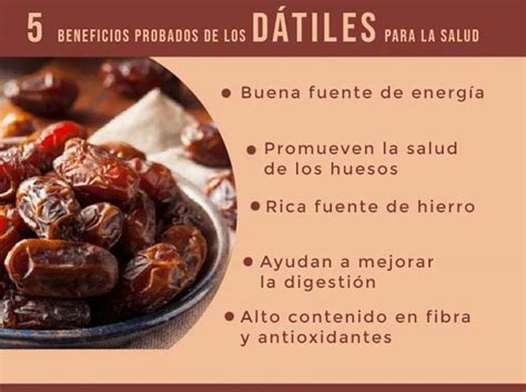 Beneficios De Los Datiles Comprobados Para La Salud Degustamen Cali