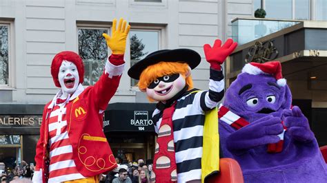 Mcdonalds Purple Mascot