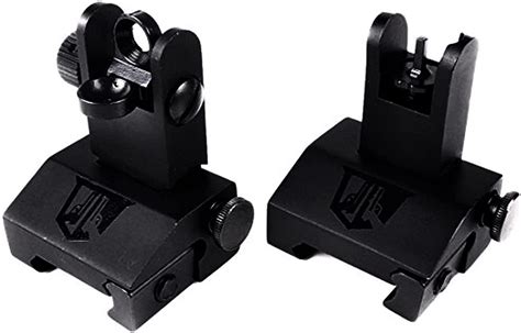 OZARK ARMAMENT Flip Up Backup Iron Sights Rapid Transition Battle