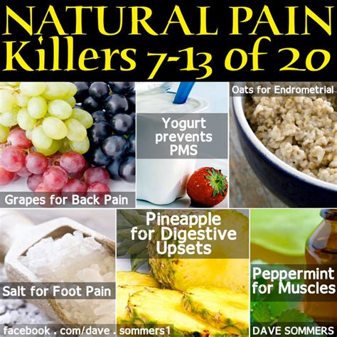 Natural Cures Not Medicine: 6 More Natural Pain Killers