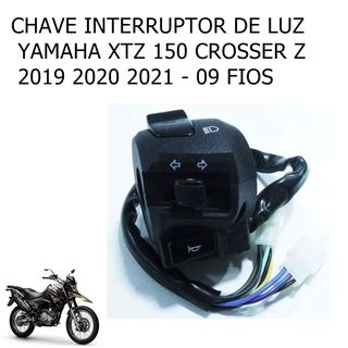 Chave De Luz Seta XTZ 150 Crosser Z 2019 2021 9 Fios ABS Shopee Brasil