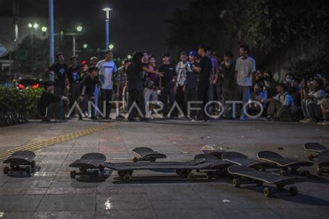 Hari Skateboard Sedunia Di Jakarta ANTARA Foto