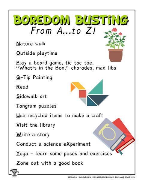 Ideas To Keep Kids Busy Woo Jr Kids Activities Childrens Publishing