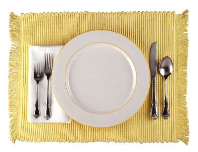 Silverware Setting Placement
