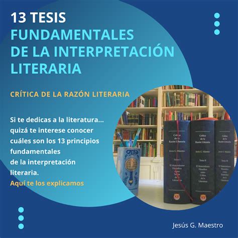 Cr Tica De La Raz N Literaria Tesis Fundamentales De La