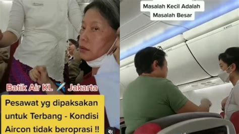 Viral Video Penumpang Batik Air Ngamuk Saat Ac Mati Nyawa Ini Nyawa