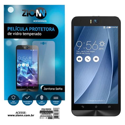 Pel Cula De Vidro Temperado Zionn Para Asus Zenfone Selfie Transparente