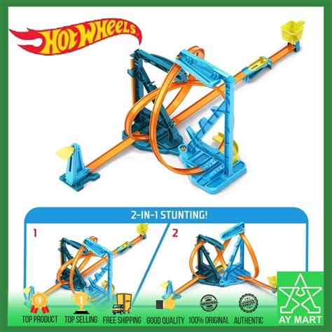 Hot Wheels Track Builder Unlimited Infinity Loop Kit Racing Car With