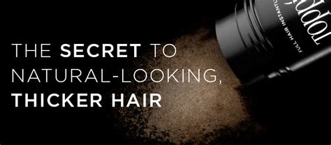 Toppik Hair Building Fibers The Secret To Thicker Hair