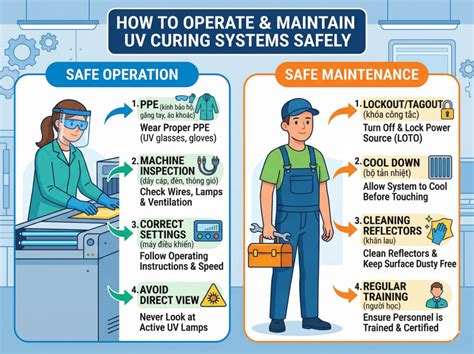 How to Operate and Maintain UV Curing Systems Safely