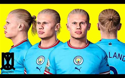 PES FILES RU On Twitter PES 2021 Erling Haaland Face 2023 By Uqiya