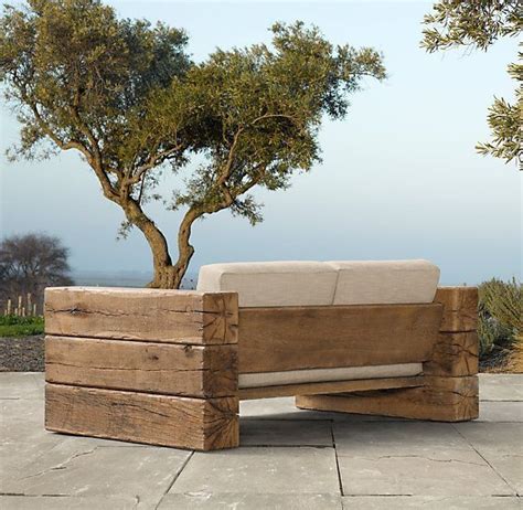 Пин на доске Wood | Диван из поддонов, Садовый диван, Мебель из бревна