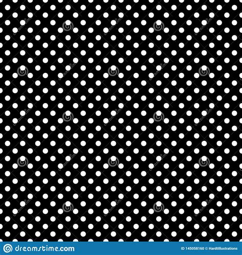 Polka Dots Seamless Pattern Stock Vector Illustration Of Pattern