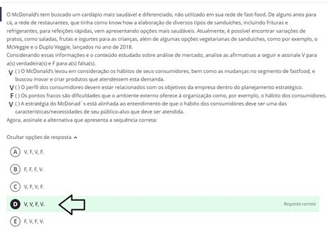 O Mcdonald's Tem Buscado Um Cardápio Mais Saudável E Diferenciado