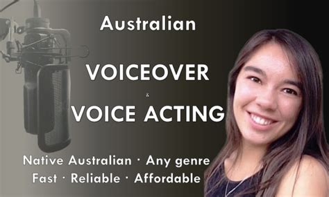 Record An Australian Female Voice Over Or Narration By Erikanarrator