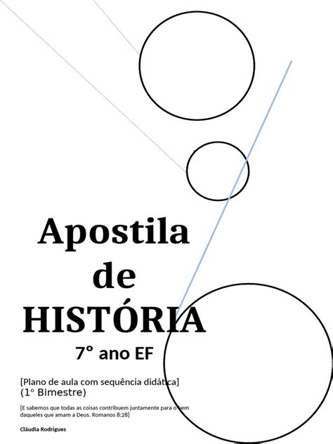Historia 7 Ano Conteudo - Apostila Historia 7 Ano 1 Bimestre | PDF | Burguesia | Escravidão