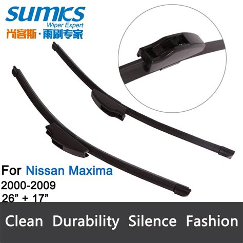 Wiper Blades For Nissan Maxima Fit Standard J Hook