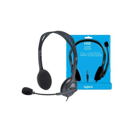 Headset Logitech H111 : Sodagar Komputer