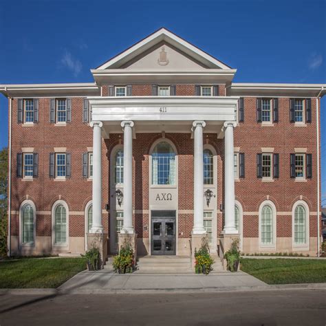 University Of Kentucky Alpha Chi Omega House Shrout Tate Wilson