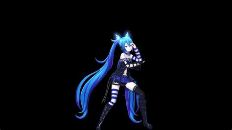 Mmd Hologram X Cover Usseewa Hatsune Miku Youtube