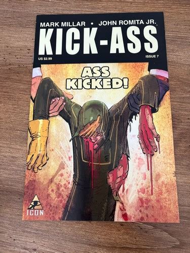 Kick Ass 7 NM 1st Print Marvel Icon Comic Book Mark Miller Romita Jr