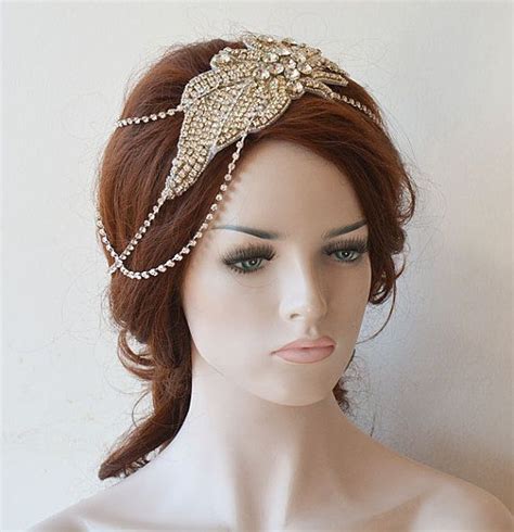 Wedding Accessories For Bride Bridal Hair Piece Crystal Etsy